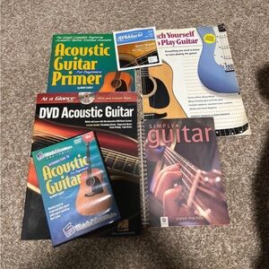 Acoustic Guitar Instructional Book and DVD Set